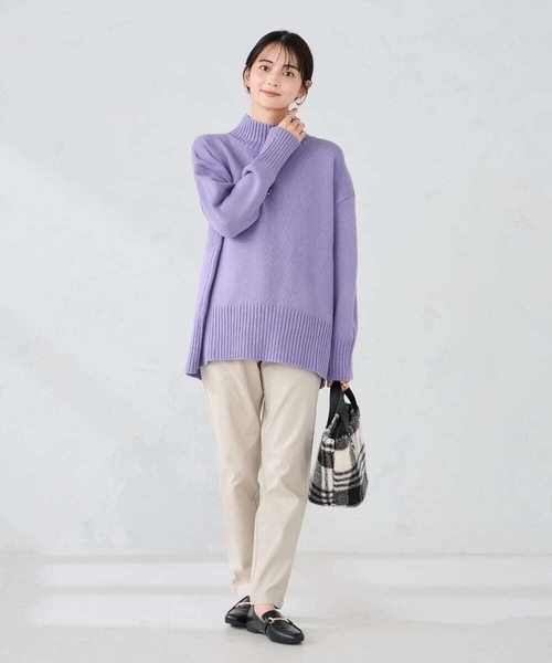 a.v.v（アーヴェヴェ）の「裏起毛ハイパーストレッチスリムパンツ（その他パンツ・レディース・グレー系その他/ブラック/チャコールグレー・34/36/40/38/42）」の19枚目の写真