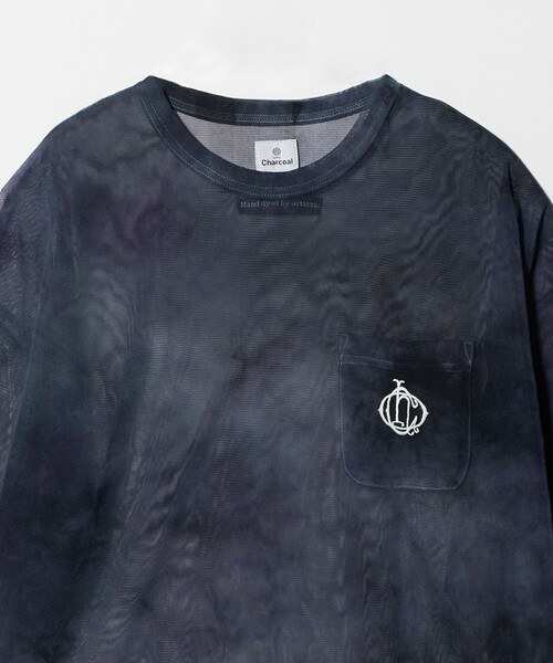 Charcoal TOKYO（チャコールトーキョー）の「＜Charcoal＞メッシュ ロングスリーブTシャツ（Tシャツ/カットソー・レディース・パープル・M）」の10枚目の写真