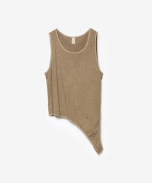 VEIN （ヴェイン）の「37/1 ラフィージャージー ルーズフィット タンクトップ /  RAFFY JERSEY LOOSE FIT TANKTOP（タンクトップ）」