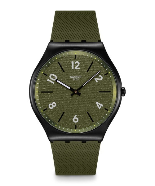 SWATCH（スウォッチ）の「HINT OF PINE（アナログ腕時計・メンズ・クリア・FREE）」の2枚目の写真