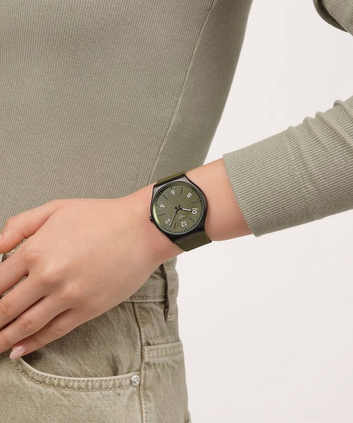 SWATCH（スウォッチ）の「HINT OF PINE（アナログ腕時計・メンズ・クリア・FREE）」の4枚目の写真