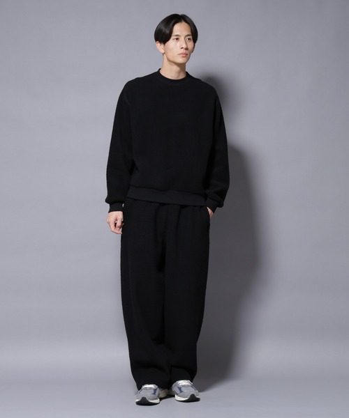 NANO universe（ナノユニバース）の「MIYATA×NANO JAPANMADE　ウールコットンイージーパンツ（その他パンツ・メンズ・ブラック/ブラウン/チャコール・L/M）」の11枚目の写真