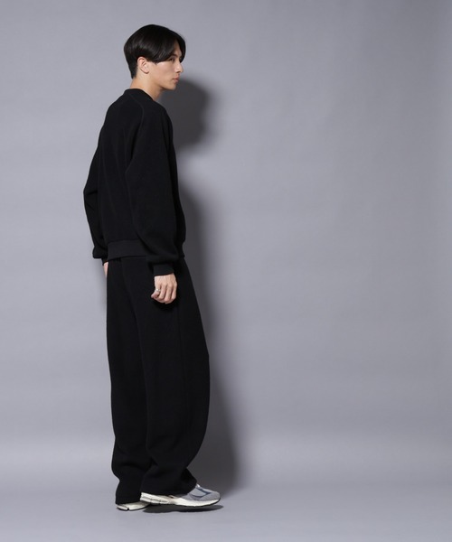 NANO universe（ナノユニバース）の「MIYATA×NANO JAPANMADE　ウールコットンイージーパンツ（その他パンツ・メンズ・ブラック/ブラウン/チャコール・L/M）」の14枚目の写真