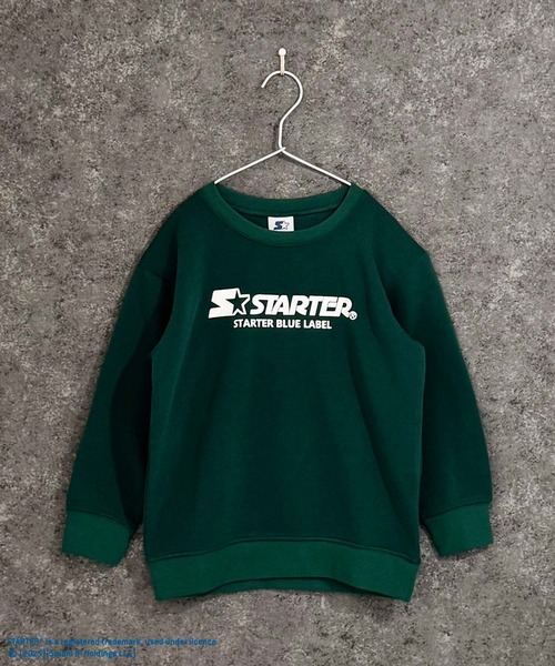 THE CASUAL(カジュアル)の「【STARTER/スターター】裏起毛 綿タッチ ピリング防止加工 バックベアプリント ビッグトレーナー(スウェット・キッズ・ネイビー/チャコール/ブラック/オフホワイト/杢グレー/ダークグリーン・110cm/130cm/140cm/150cm/160cm/120cm)」の15枚目の写真