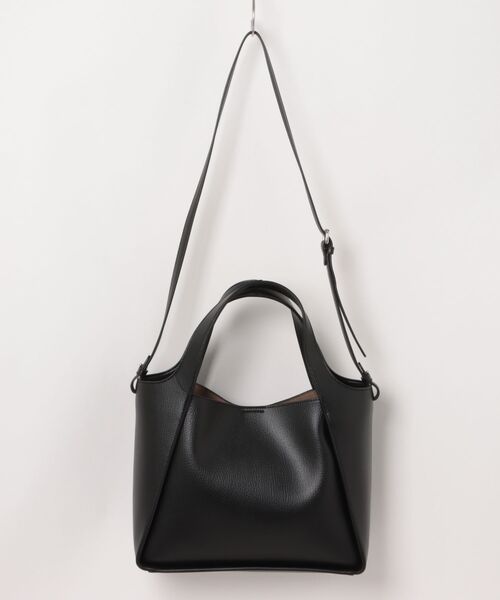 STELLA McCARTNEY（ステラマッカートニー）の「Logo Crossbody Tote Bag / ロゴ クロスボディ トートバッグ（トートバッグ・レディース・ブラック・ONE SIZE）」の5枚目の写真