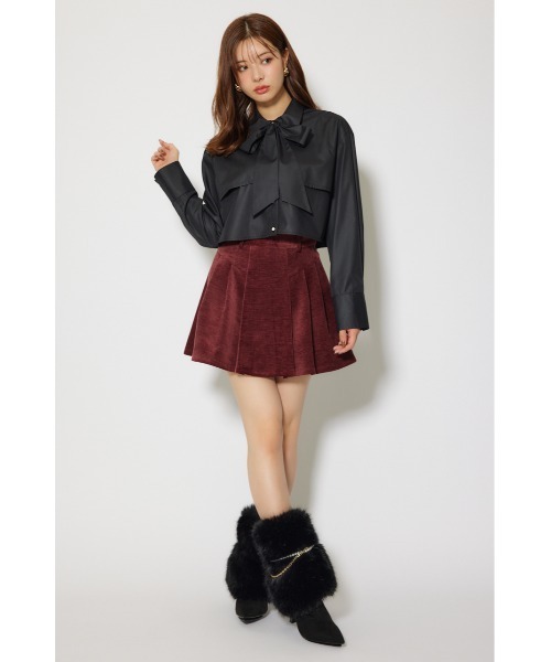 rienda(リエンダ)の「ビジューボタンボウタイシャツトップス 秋服 冬服(シャツ/ブラウス・レディース・ホワイト/ブラック/ブルー・FREE)」の15枚目の写真