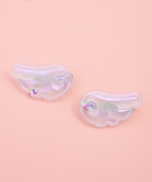 gargle（ガーグル）の「gargle ガーグル：GARGLE COREシリーズ　韓国ヘアアクセ　天使の羽　ヘアクリップ（ヘアピン）」