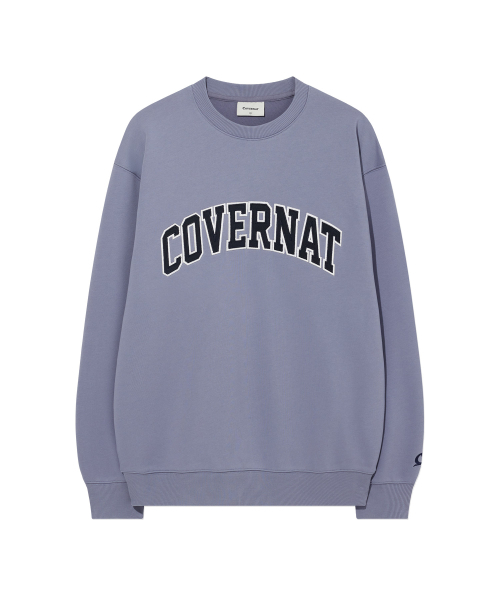 COVERNAT(カバーナット)の「アーチロゴ スウェットパーカー パープル(スウェット・レディース・その他・SMALL/MEDIUM/LARGE/X-LARGE)」の2枚目の写真