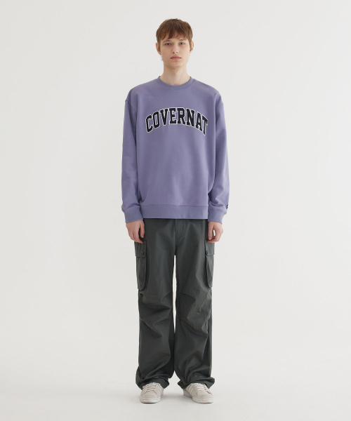 COVERNAT(カバーナット)の「アーチロゴ スウェットパーカー パープル(スウェット・レディース・その他・SMALL/MEDIUM/LARGE/X-LARGE)」の6枚目の写真