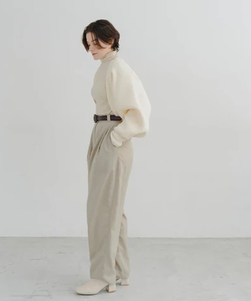 merrylatte（メリーラテ）の「ボリュームスリーブボレロ（カーディガン/ボレロ・レディース・アイボリー/パープル・FREE）」の17枚目の写真