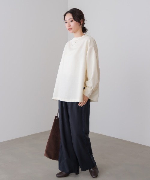 Bou Jeloud（ブージュルード）の「パールカフスチュニック（その他トップス・レディース・ベージュ/ブラック・38）」の6枚目の写真