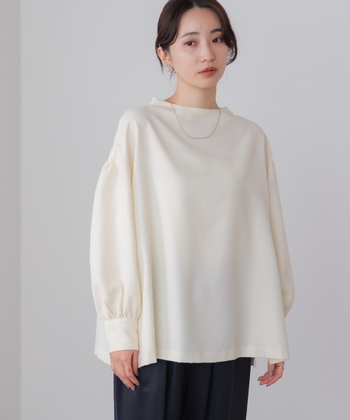 Bou Jeloud（ブージュルード）の「パールカフスチュニック（その他トップス・レディース・ベージュ/ブラック・38）」の8枚目の写真