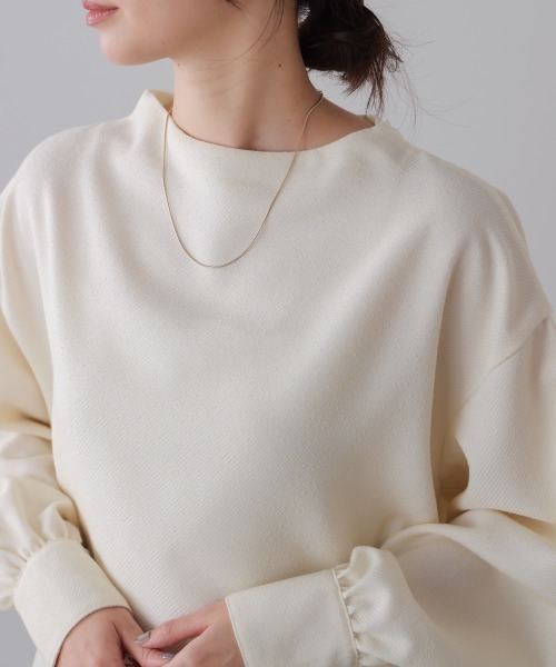 Bou Jeloud（ブージュルード）の「パールカフスチュニック（その他トップス・レディース・ベージュ/ブラック・38）」の12枚目の写真