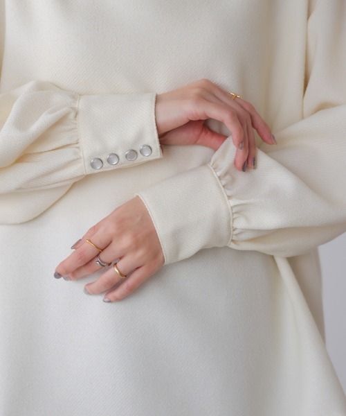 Bou Jeloud（ブージュルード）の「パールカフスチュニック（その他トップス・レディース・ベージュ/ブラック・38）」の13枚目の写真