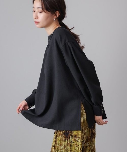 Bou Jeloud（ブージュルード）の「パールカフスチュニック（その他トップス・レディース・ベージュ/ブラック・38）」の18枚目の写真