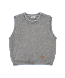 MELLOTORY（メロートリー）の「シンプルラインニットベスト (2カラー)（ベスト）」