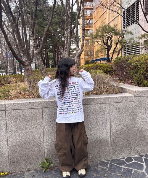 DURTの「ICON LONG SLEEVE TEE (WHITE)（Tシャツ/カットソー・レディース・その他・LARGE/MEDIUM/SMALL/X-LARGE）」の9枚目の写真