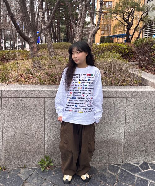 DURTの「ICON LONG SLEEVE TEE (WHITE)（Tシャツ/カットソー・レディース・その他・LARGE/MEDIUM/SMALL/X-LARGE）」の8枚目の写真