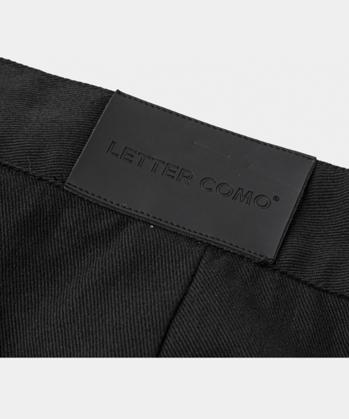 LETTERCOMO(レテルコモ)の「ビッグワイドコットンパンツブラック(その他パンツ・レディース・その他・SMALL/MEDIUM/LARGE)」の4枚目の写真