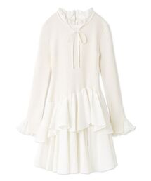 SNIDEL | Sustainableドッキングミニニットワンピース(ワンピース)