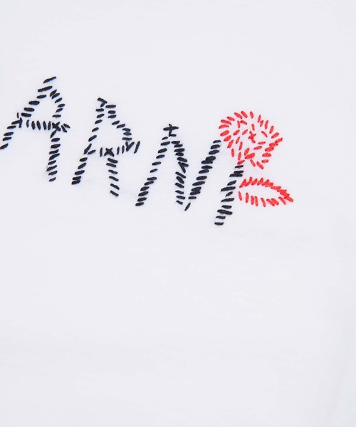 MARNI（マルニ）の「MARNI(マルニ)Kids & Junior ブランドロゴ半袖Tシャツカットソー（Tシャツ/カットソー・キッズ・ホワイト・4Y/6Y/8Y/10Y/12Y/14Y）」の6枚目の写真