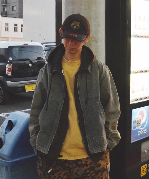 ANACHRONORM アナクロノーム DETROIT DUCK JACKET ANACHRONORM】AN384-D REMAKED DETROIT DUCK JACKET（デニムジャケット