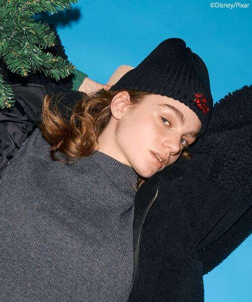 Disney（ディズニー）の「【PIZZA PLANET】ニットCAP（ニットキャップ/ビーニー・レディース・ブラック/ブルー・FREE）」の11枚目の写真