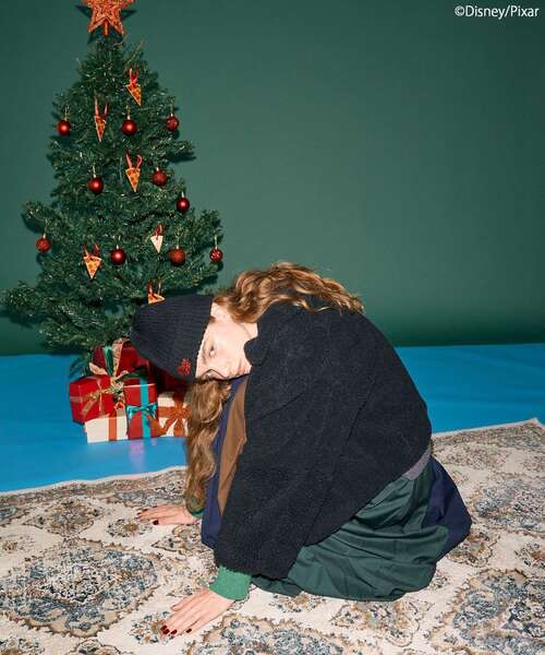 Disney（ディズニー）の「【PIZZA PLANET】ニットCAP（ニットキャップ/ビーニー・レディース・ブラック/ブルー・FREE）」の13枚目の写真