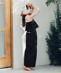 titivate | 2wayフレアオールインワン(つなぎ/オールインワン)