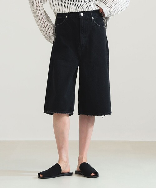 upperhights(アッパーハイツ)の「【7/24値下げ】upper hights / THE LIAMSHT デニム ショートパンツ(デニムパンツ・レディース・ホワイト系その他2/ブラック・23/25/24)」の14枚目の写真