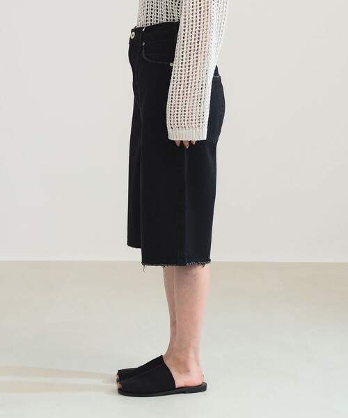 upperhights(アッパーハイツ)の「【7/24値下げ】upper hights / THE LIAMSHT デニム ショートパンツ(デニムパンツ・レディース・ホワイト系その他2/ブラック・23/25/24)」の17枚目の写真