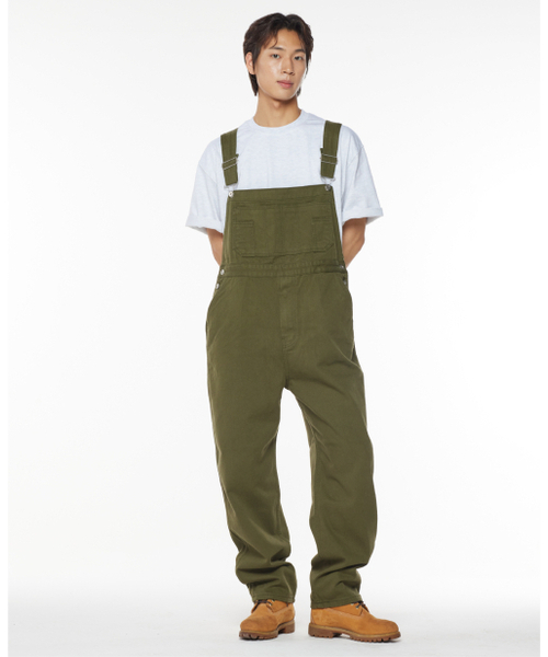 THESTORI(ザ・ストリ)の「コットンオーバーロールサスペンダーパンツ【カーキ】(サロペット/オーバーオール・メンズ・その他・0(S)/1(M)/2(L)/3(XL))」の2枚目の写真