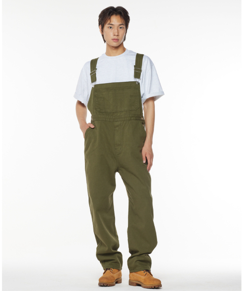 THESTORI(ザ・ストリ)の「コットンオーバーロールサスペンダーパンツ【カーキ】(サロペット/オーバーオール・メンズ・その他・0(S)/1(M)/2(L)/3(XL))」の4枚目の写真
