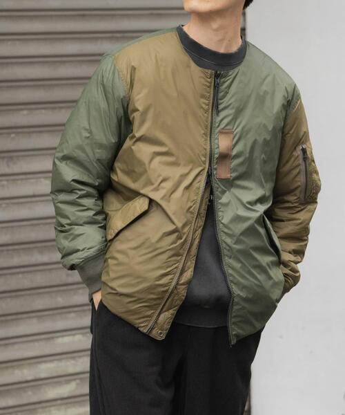TAION(タイオン)の「TAION Reversible MA-1 Down Jacket(MA-1・メンズ・ブラック/グリーン系その他/その他1・LARGE/MEDIUM/X-LARGE)」の19枚目の写真