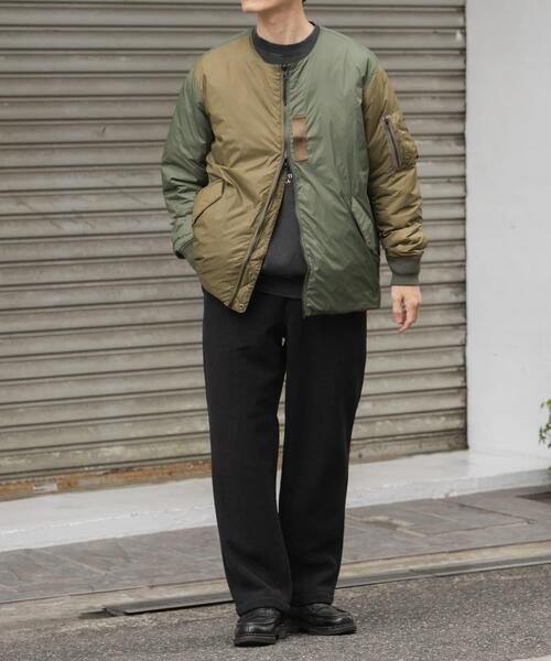 TAION(タイオン)の「TAION Reversible MA-1 Down Jacket(MA-1・メンズ・ブラック/グリーン系その他/その他1・LARGE/MEDIUM/X-LARGE)」の20枚目の写真