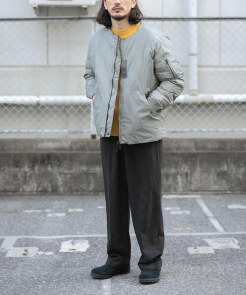 TAION(タイオン)の「TAION Reversible MA-1 Down Jacket(MA-1・メンズ・ブラック/グリーン系その他/その他1・LARGE/MEDIUM/X-LARGE)」の6枚目の写真