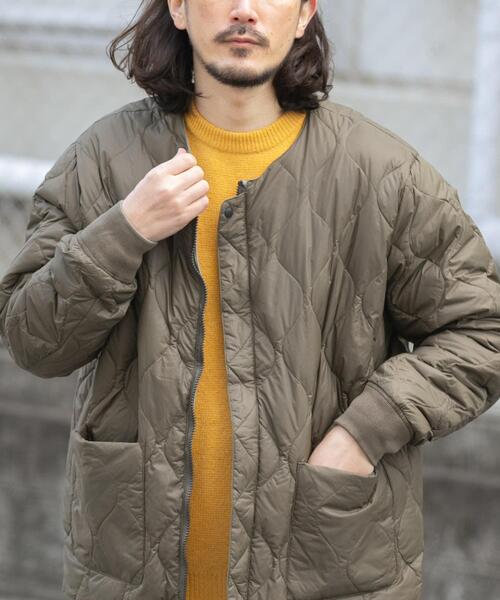 TAION(タイオン)の「TAION Reversible MA-1 Down Jacket(MA-1・メンズ・ブラック/グリーン系その他/その他1・LARGE/MEDIUM/X-LARGE)」の7枚目の写真