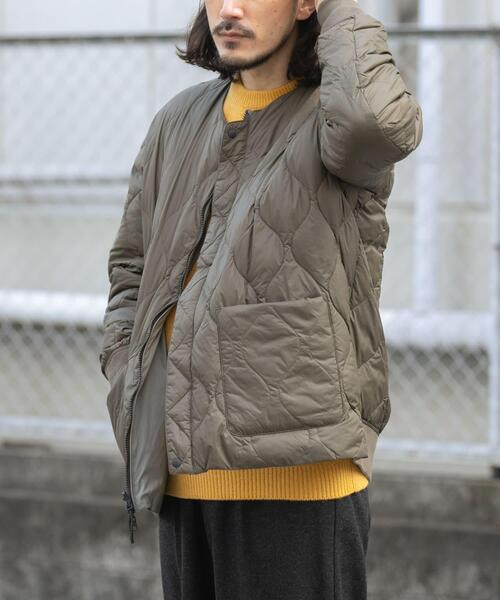 TAION(タイオン)の「TAION Reversible MA-1 Down Jacket(MA-1・メンズ・ブラック/グリーン系その他/その他1・LARGE/MEDIUM/X-LARGE)」の8枚目の写真