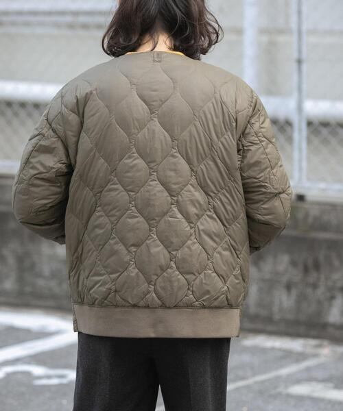 TAION(タイオン)の「TAION Reversible MA-1 Down Jacket(MA-1・メンズ・ブラック/グリーン系その他/その他1・LARGE/MEDIUM/X-LARGE)」の9枚目の写真