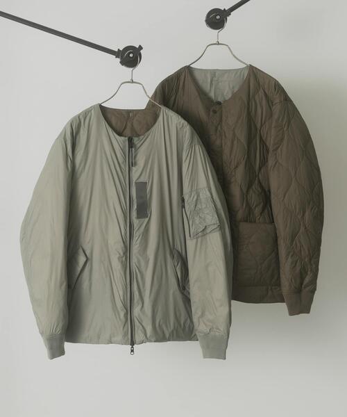 TAION(タイオン)の「TAION Reversible MA-1 Down Jacket(MA-1・メンズ・ブラック/グリーン系その他/その他1・LARGE/MEDIUM/X-LARGE)」の10枚目の写真