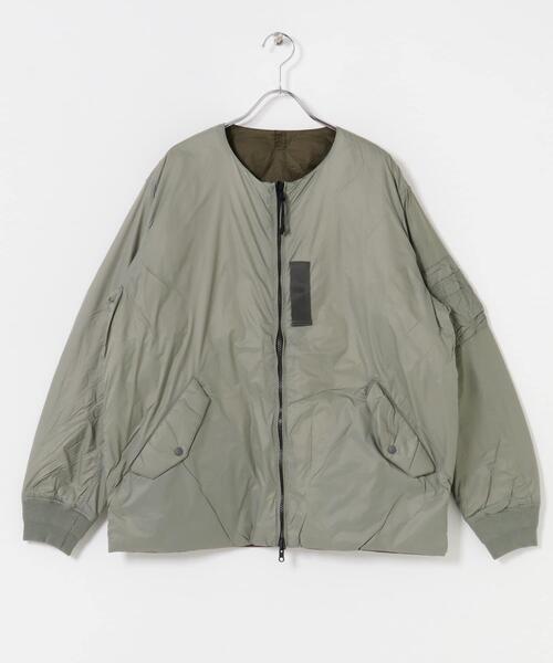 TAION(タイオン)の「TAION Reversible MA-1 Down Jacket(MA-1・メンズ・ブラック/グリーン系その他/その他1・LARGE/MEDIUM/X-LARGE)」の11枚目の写真
