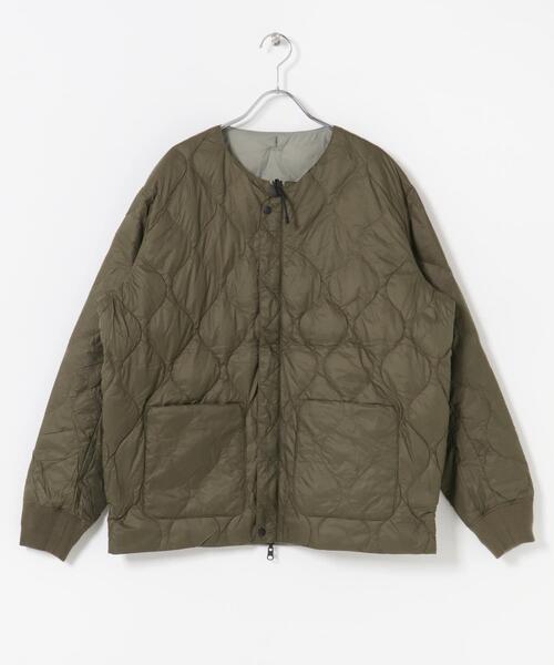 TAION(タイオン)の「TAION Reversible MA-1 Down Jacket(MA-1・メンズ・ブラック/グリーン系その他/その他1・LARGE/MEDIUM/X-LARGE)」の12枚目の写真