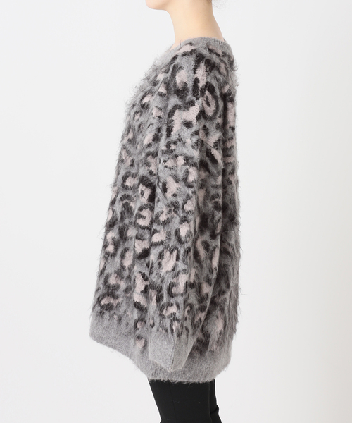 セール】レオパードシャギーニット（ニット/セーター）｜JOURNAL