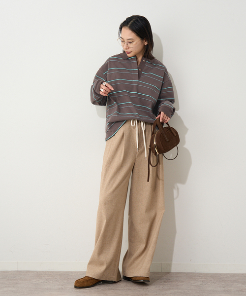 マルチボーダーポロシャツ（ポロシャツ）｜JOURNAL STANDARD