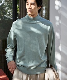 GLOBAL WORK | シルクブレンドニット/モックネックプルオーバー/Salon de GW/638790(ニット/セーター)