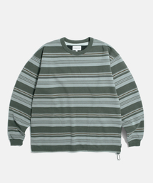 ESPIONAGE | Lightweight Border Sweatshirt Grey(スウェット)