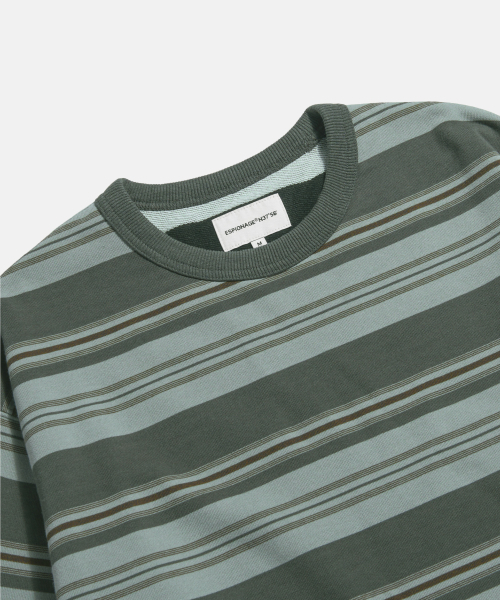 ESPIONAGE（エスピオナジ）の「Lightweight Border Sweatshirt Grey（スウェット・メンズ・その他・LARGE/MEDIUM）」の4枚目の写真