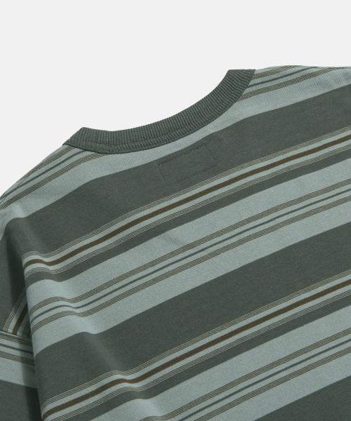 ESPIONAGE（エスピオナジ）の「Lightweight Border Sweatshirt Grey（スウェット・メンズ・その他・LARGE/MEDIUM）」の10枚目の写真