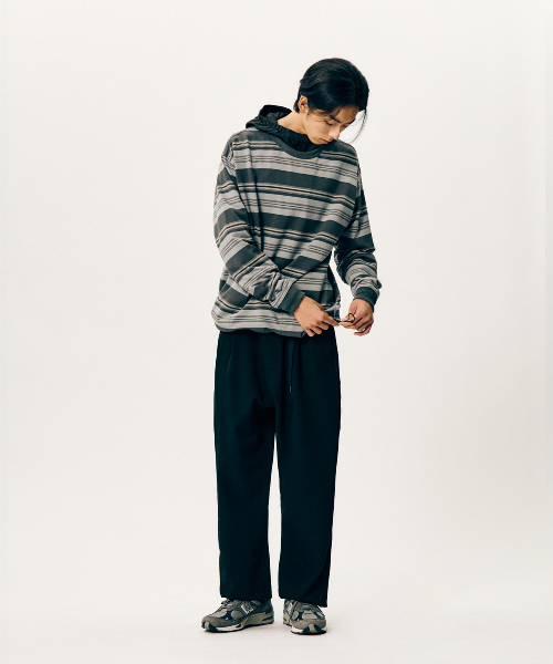 ESPIONAGE（エスピオナジ）の「Lightweight Border Sweatshirt Grey（スウェット・メンズ・その他・LARGE/MEDIUM）」の12枚目の写真