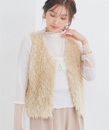 nissen | 前後2WAYフェザーベスト(ベスト)